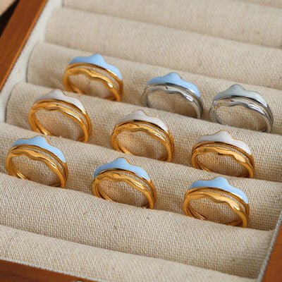 18K Gold - Plated Open Ring - NUTRAL ATTIRE
