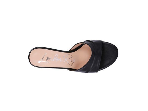 3RD DIVORCE Pleated Strap High Heeled Sandal - NUTRAL ATTIRE