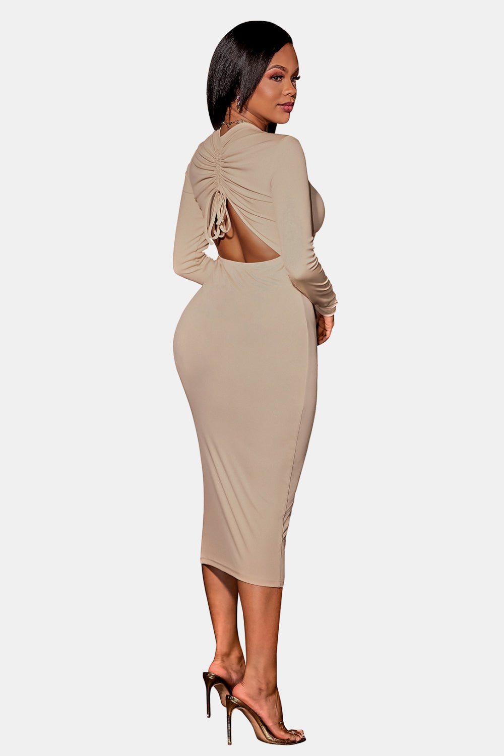 Michele Dress - NUTRAL ATTIRE