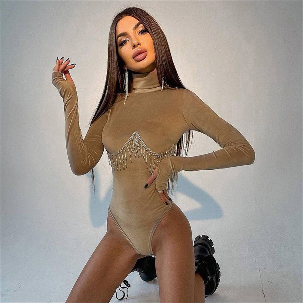 Off The Chain Bodysuit - NUTRAL ATTIRE