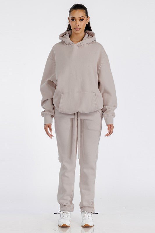 Premium Cotton Blend Hoodie - NUTRAL ATTIRE