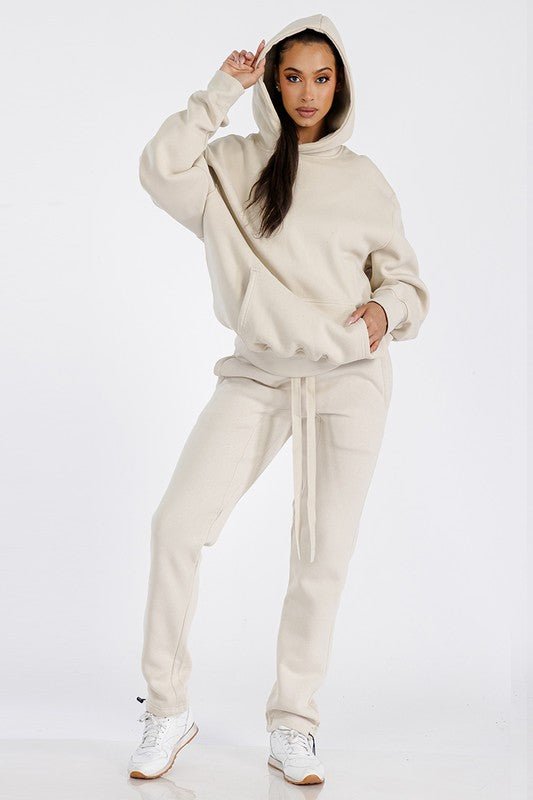 Premium Cotton Blend Hoodie - NUTRAL ATTIRE
