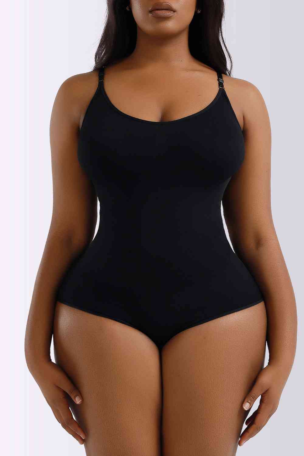 Spaghetti Strap Shaping Bodysuit - NUTRAL ATTIRE