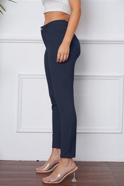StretchyStitch Pants by Basic Bae - NUTRAL ATTIRE