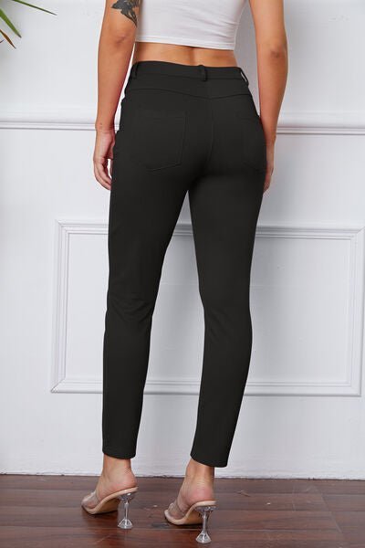 StretchyStitch Pants by Basic Bae - NUTRAL ATTIRE