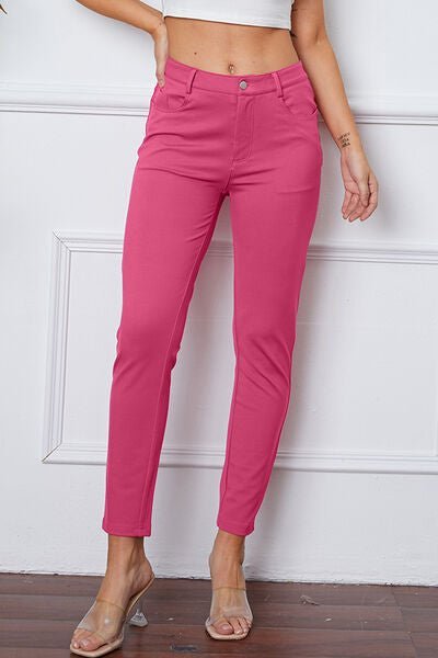 StretchyStitch Pants by Basic Bae - NUTRAL ATTIRE