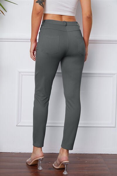 StretchyStitch Pants by Basic Bae - NUTRAL ATTIRE