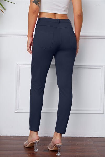StretchyStitch Pants by Basic Bae - NUTRAL ATTIRE