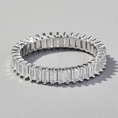 Zircon 925 Sterling Silver Ring - NUTRAL ATTIRE