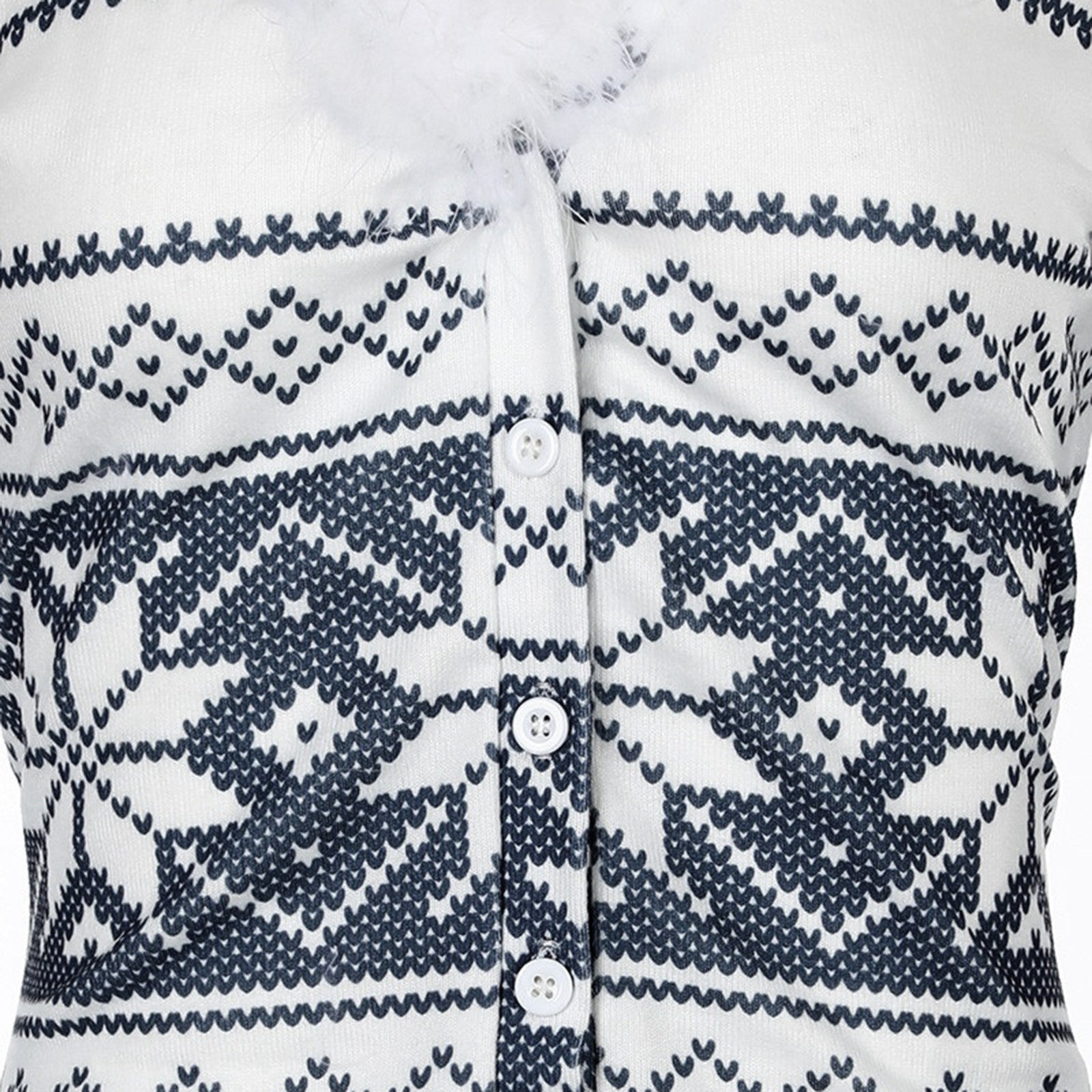 Christmas Printed One-piece Home Clothes Pajamas