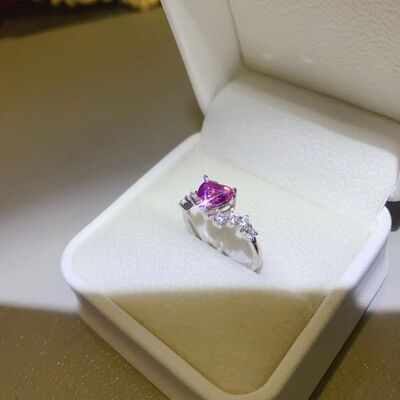 1 Carat Moissanite 925 Sterling Silver Ring - NUTRAL ATTIRE