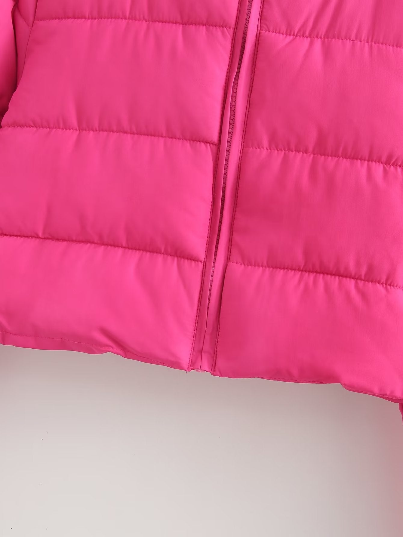 Autumn Women Clothing Urban Casual Short Hooded Cotton Coat Jacket Women