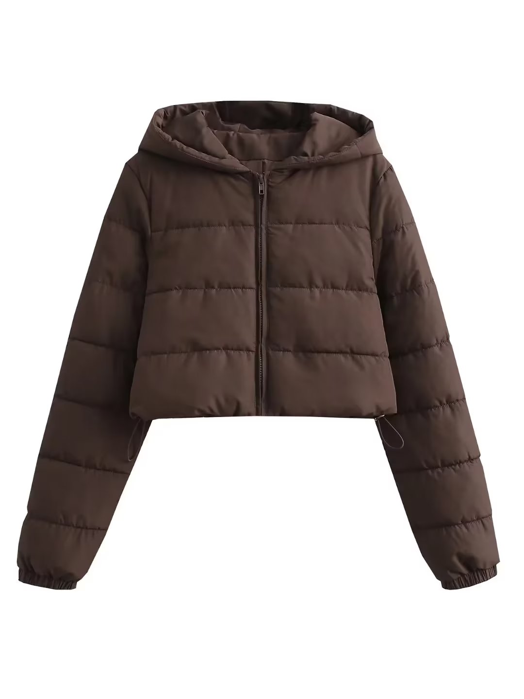 Autumn Women Clothing Urban Casual Short Hooded Cotton Coat Jacket Women