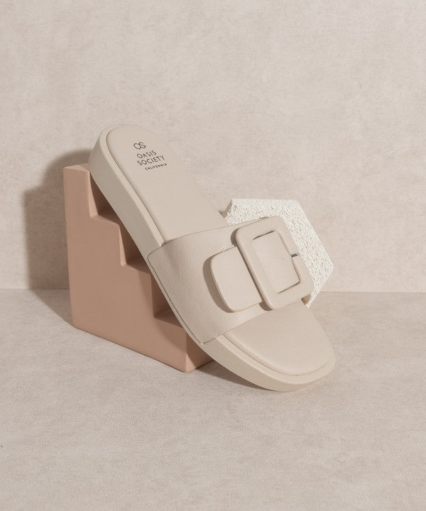 Sandy Days Slides With Single Buckle