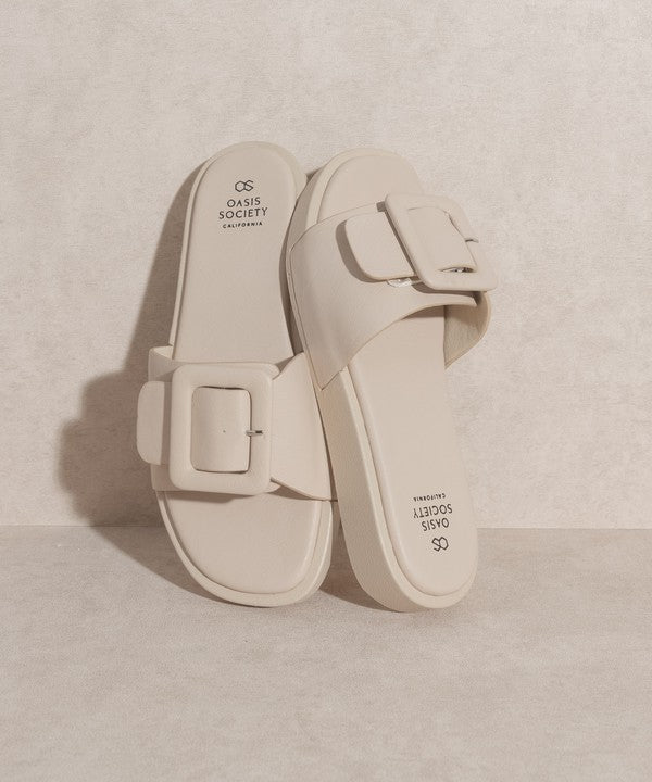 Sandy Days Slides With Single Buckle