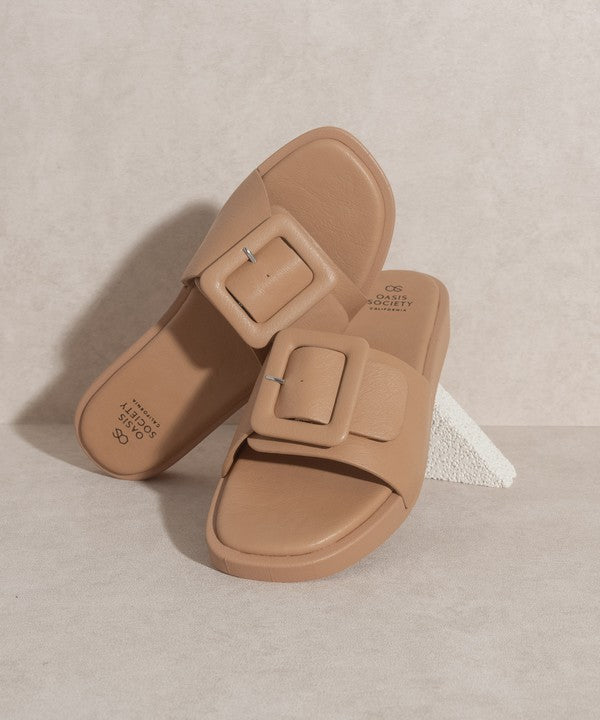 Sandy Days Slides With Single Buckle