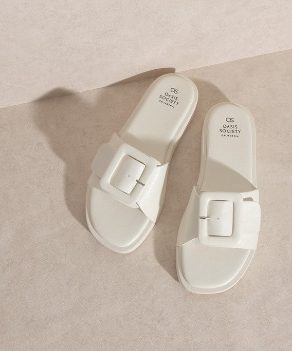 Sandy Days Slides With Single Buckle