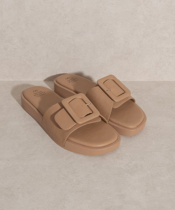 Sandy Days Slides With Single Buckle