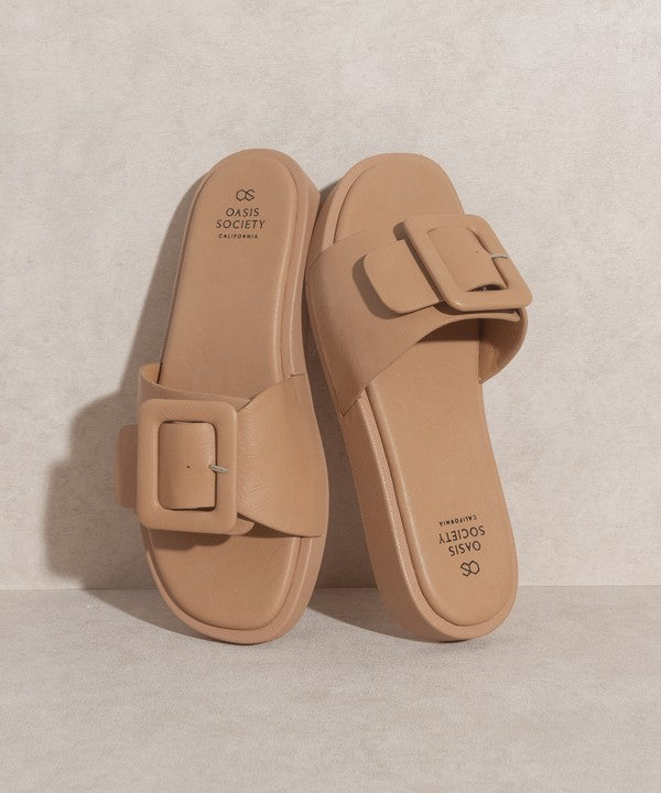 Sandy Days Slides With Single Buckle