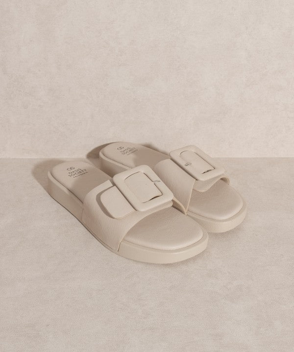 Sandy Days Slides With Single Buckle