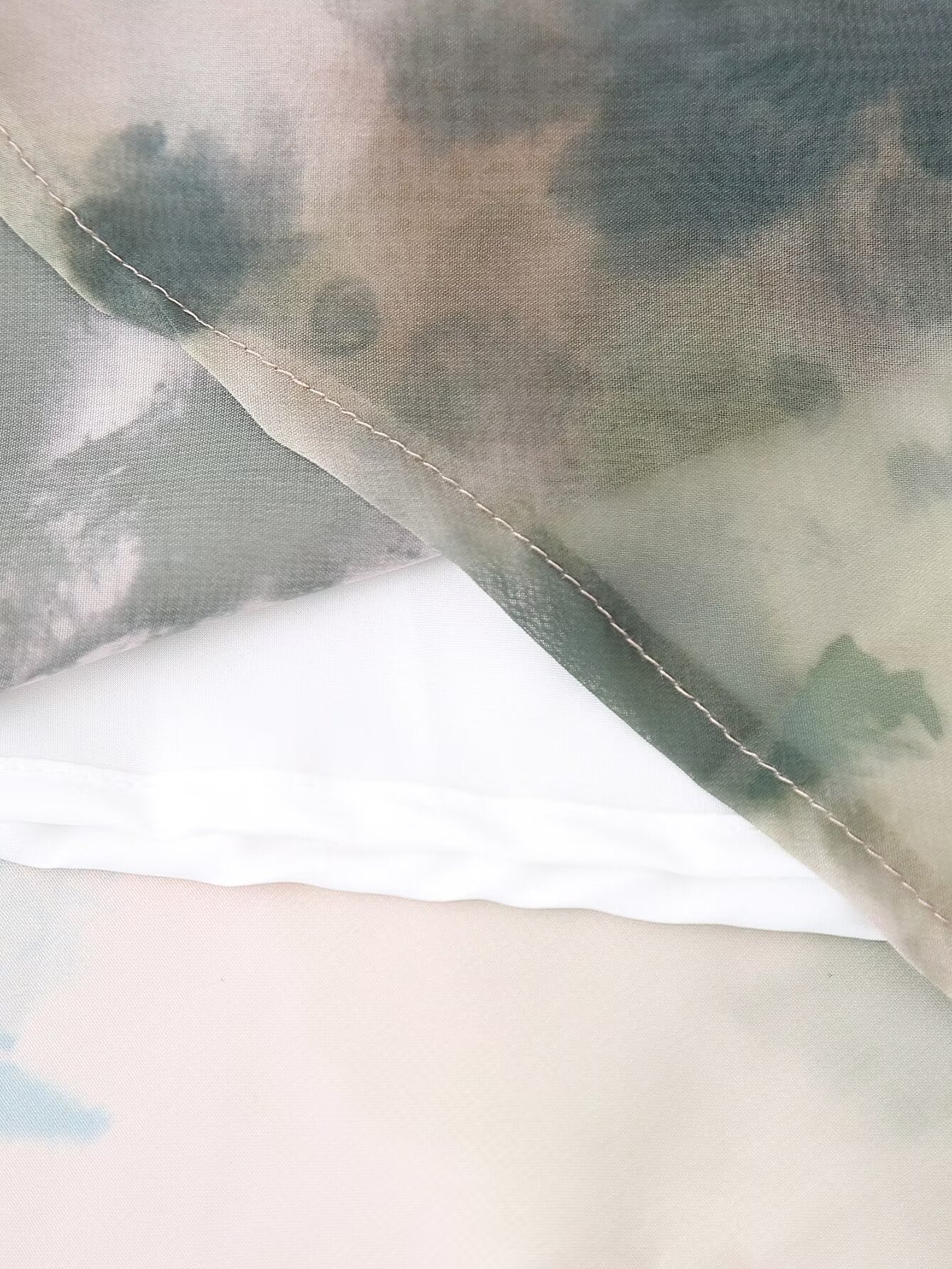 Twinie Halter Collar Printed Vest Skirt Set