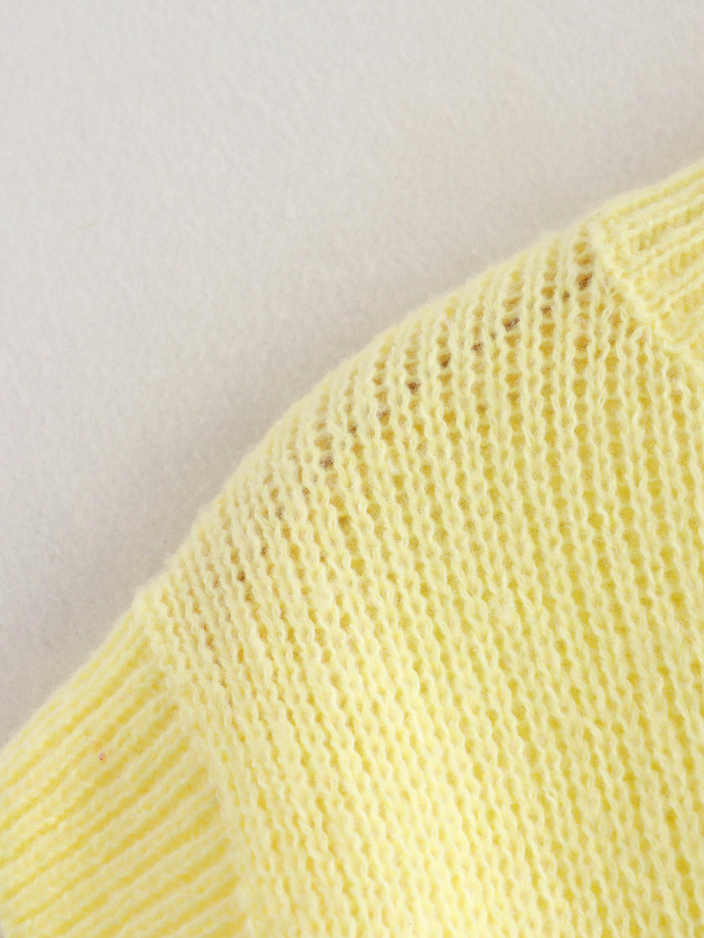Sunshine Knitted Sweater Top Yellow