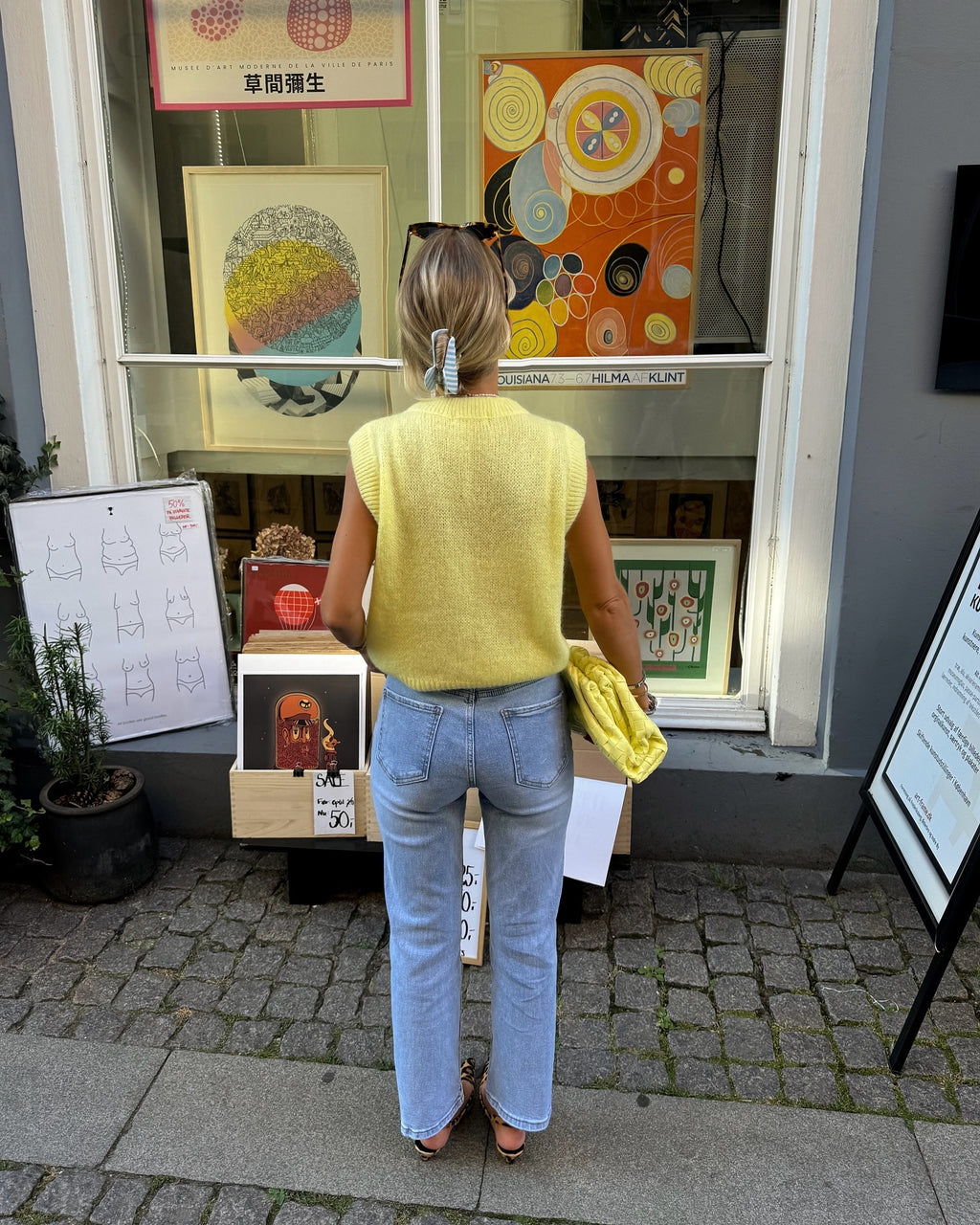 Sunshine Knitted Sweater Top Yellow