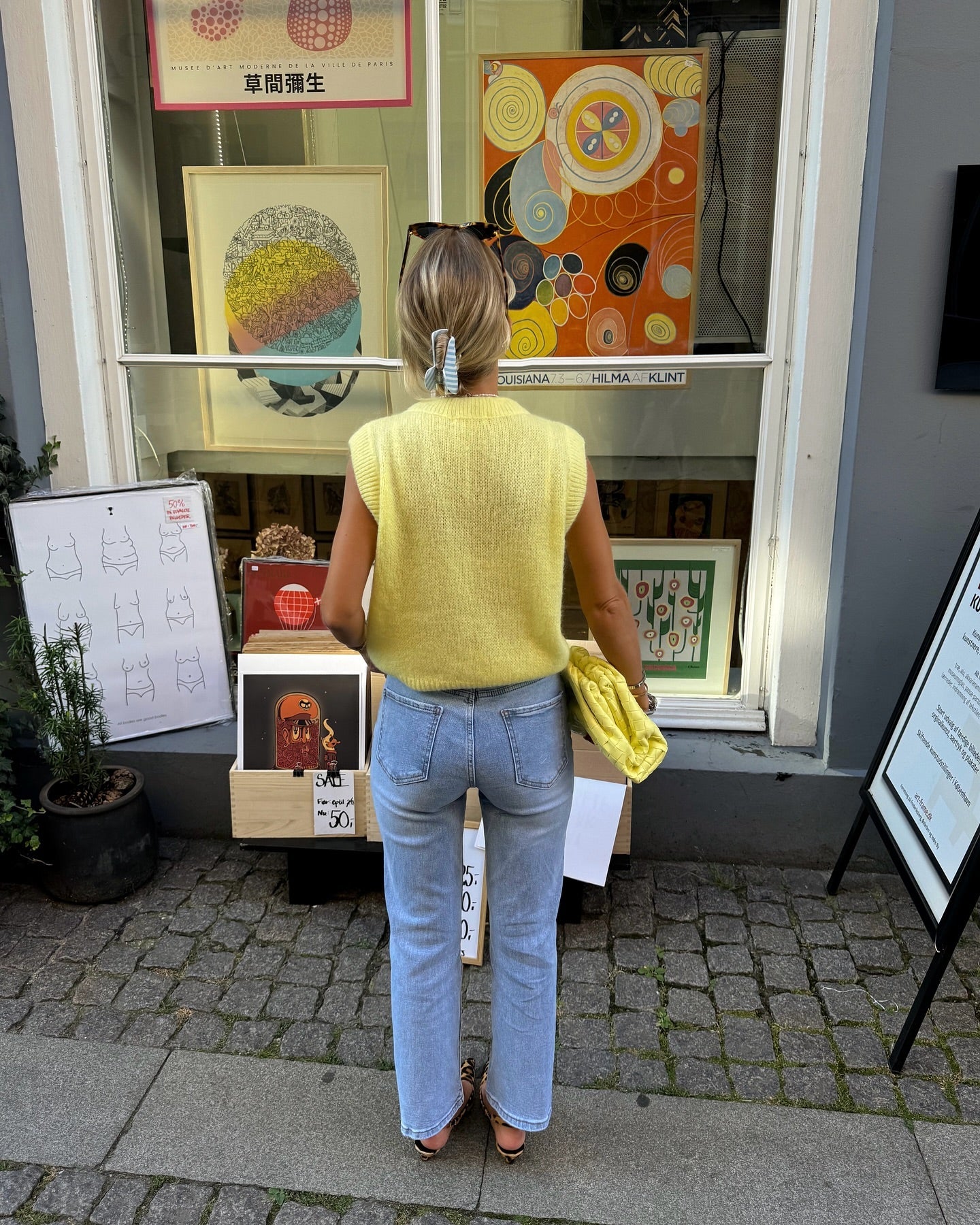 Sunshine Knitted Sweater Top Yellow