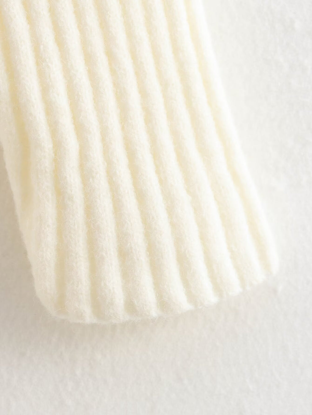 Women Clothing French Thread Knitted Long Sleeve Dress Short Dress