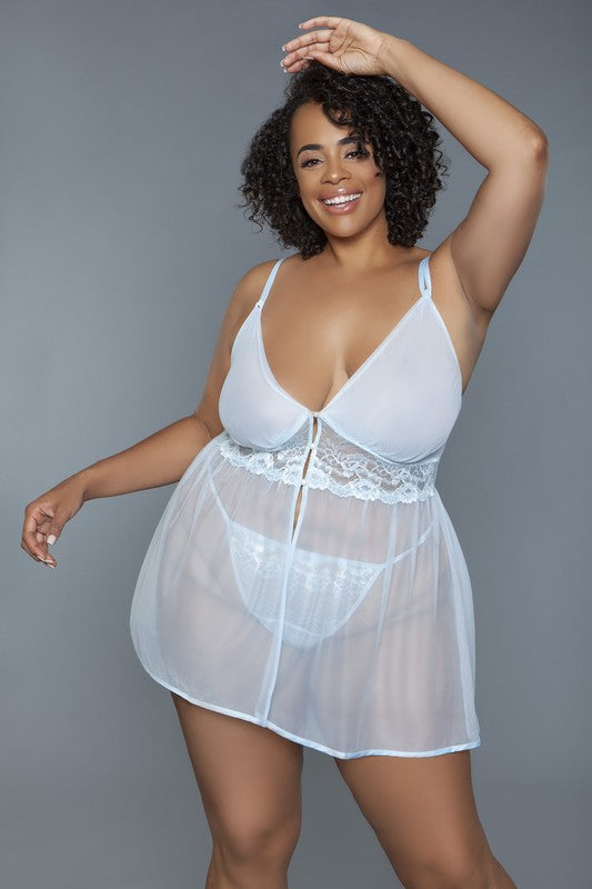 Leona Babydoll Plus Size