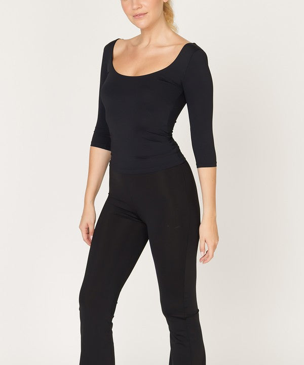 BAMBOO BALLERINA YOGA TOP