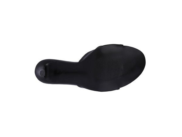 3RD DIVORCE Pleated Strap High Heeled Sandal - NUTRAL ATTIRE