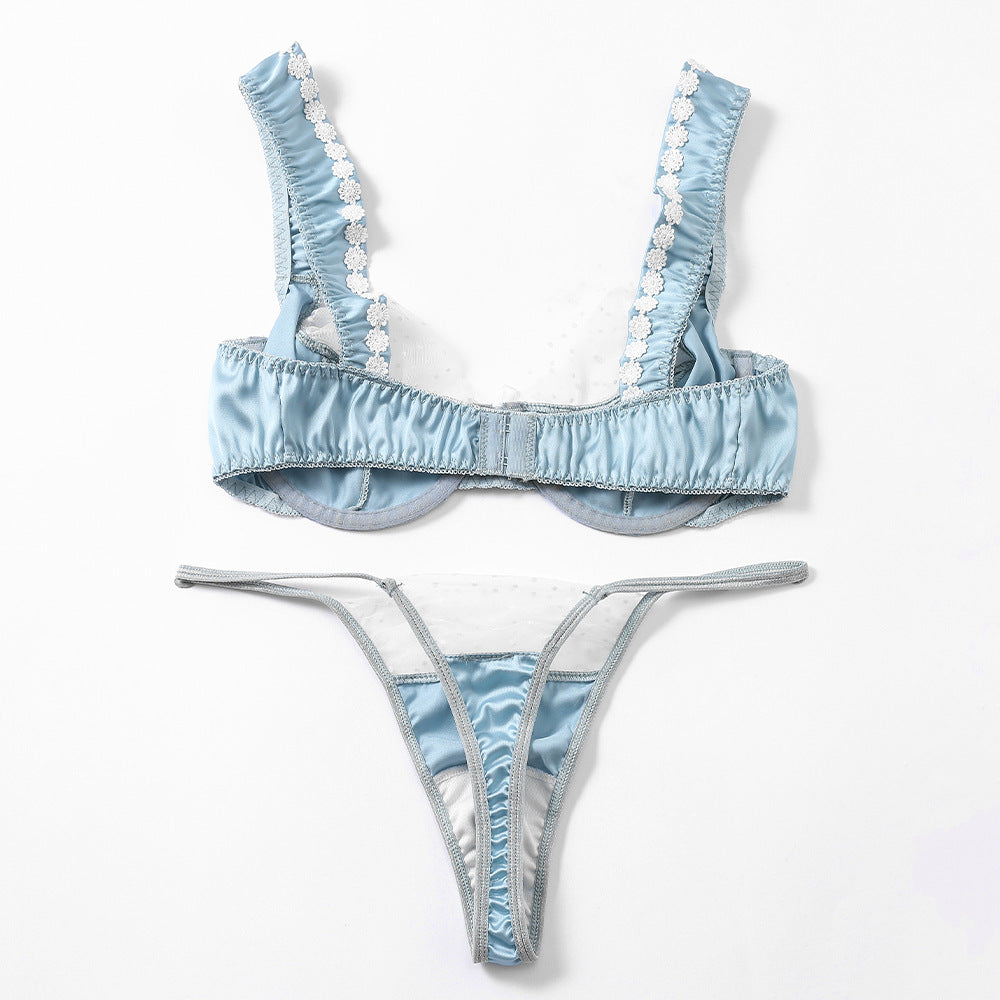 Arrival Sexy Lingerie Set Sexy Lingerie Texture Satin Lace Lingerie
