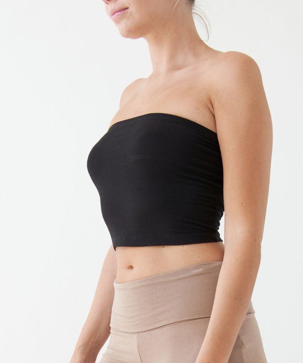 BAMBOO TUBE TOP NEW - NUTRAL ATTIRE