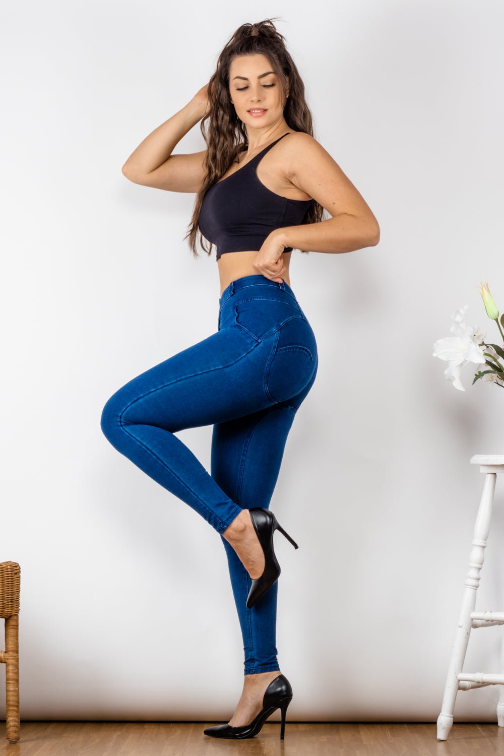 Booty Lift Skinny Jeans - NUTRAL ATTIRE