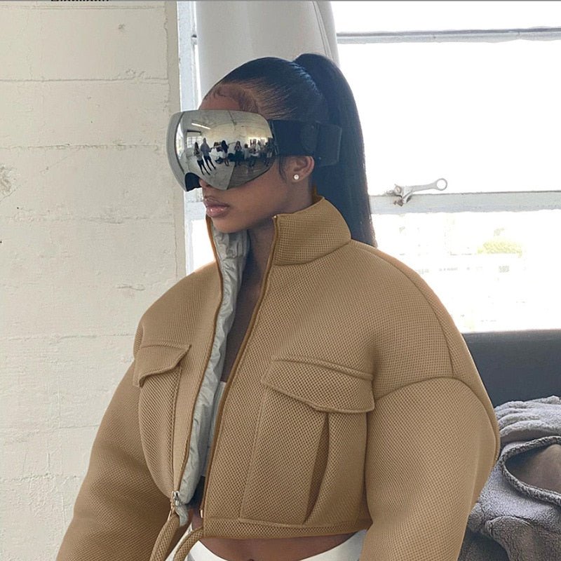 Future Crop Coat - NUTRAL ATTIRE