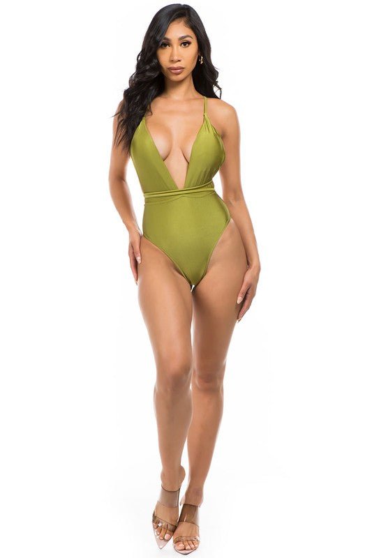 ONE - PIECE BATHING SUIT - NUTRAL ATTIRE