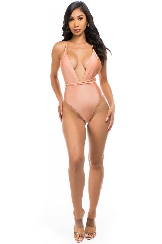 ONE - PIECE BATHING SUIT - NUTRAL ATTIRE