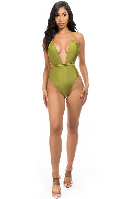 ONE - PIECE BATHING SUIT - NUTRAL ATTIRE