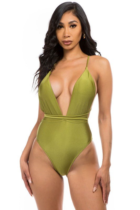 ONE - PIECE BATHING SUIT - NUTRAL ATTIRE