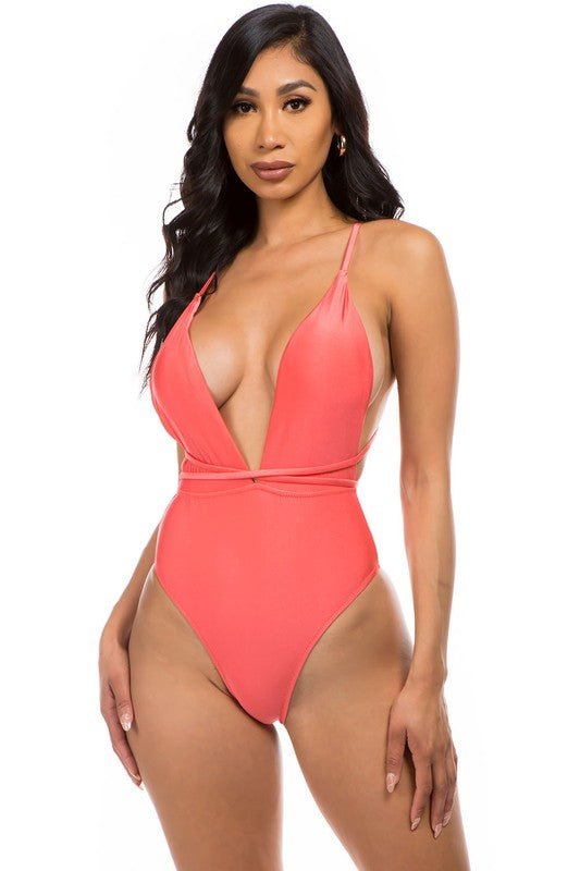 ONE - PIECE BATHING SUIT - NUTRAL ATTIRE