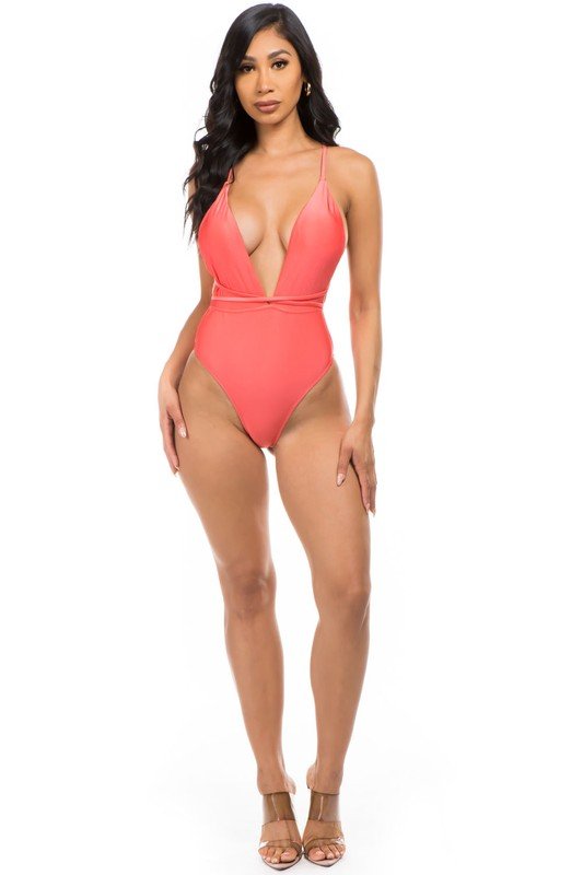 ONE - PIECE BATHING SUIT - NUTRAL ATTIRE