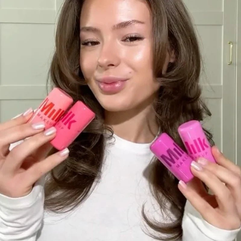 Original Milk Makeup Blush Stick Lip Tinted Cooling Water Jelly Tint Jelly Blush Stick Watercolor Multi - Use Matte Blush Makeup - NUTRAL ATTIRE
