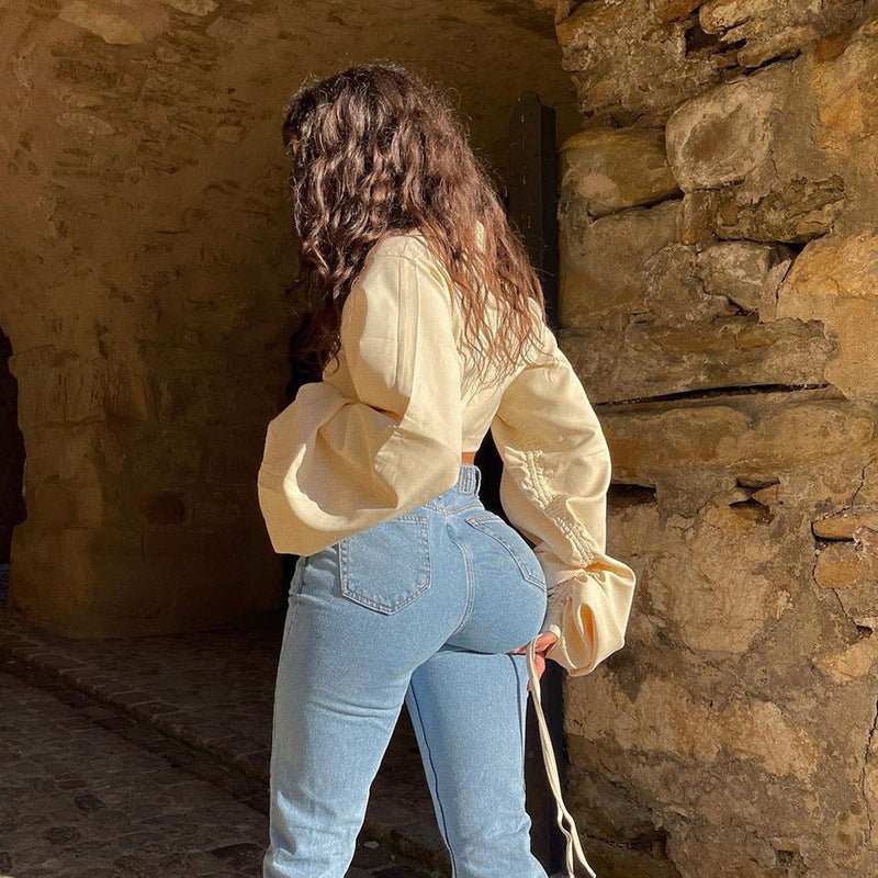 Principessa Crop Top - NUTRAL ATTIRE