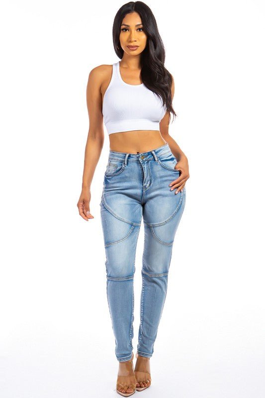 SEXY DENIM SKINBY JEAN - NUTRAL ATTIRE