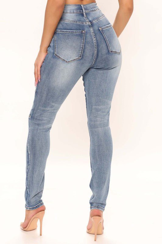 SEXY DENIM SKINBY JEAN - NUTRAL ATTIRE