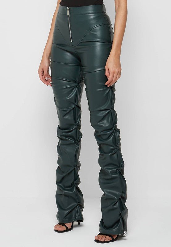 SEXY PU LEATHER PANTS - NUTRAL ATTIRE