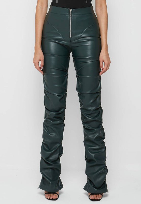 SEXY PU LEATHER PANTS - NUTRAL ATTIRE