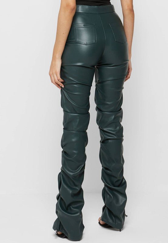 SEXY PU LEATHER PANTS - NUTRAL ATTIRE