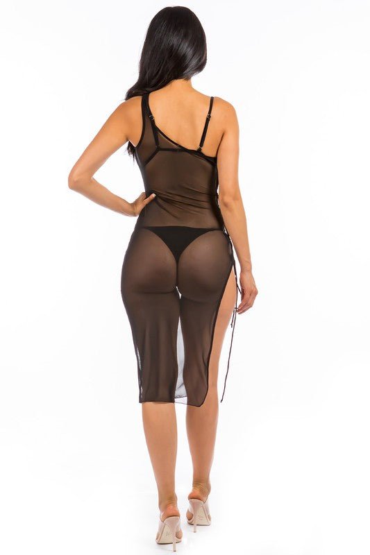 SHEER SEXY COVER - NUTRAL ATTIRE